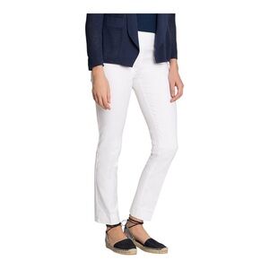 Nic & Zoe Perfect Slim Wonderstretch Pant Paper White Women’s Size 14